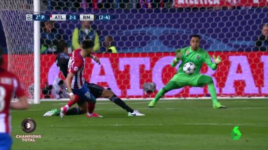 Frame 36.865714 de: Keylor Navas salv&oacute; al Real Madrid ante el Atl&eacute;tico con dos paradas para el recuerdo