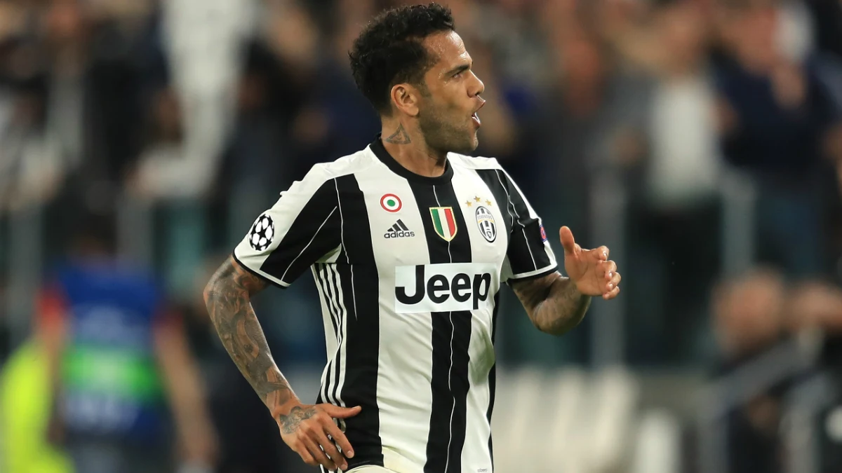 Dani Alves, con la Juventus