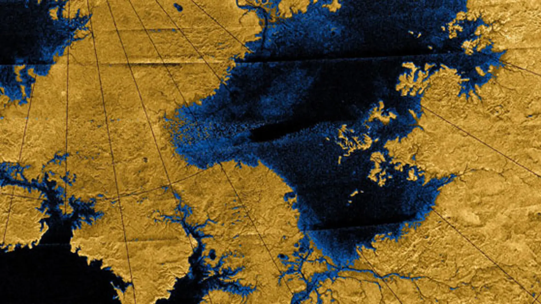 Los rios de Titan Marte y la Tierra cuentan historias diferentes