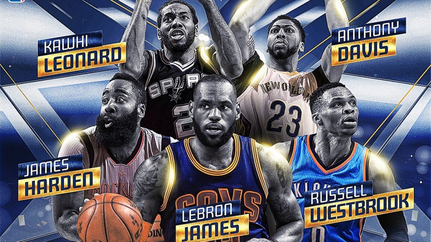 El Quinteto Ideal de la NBA de la temporada 2016/2017