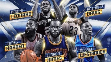El Quinteto Ideal de la NBA de la temporada 2016/2017
