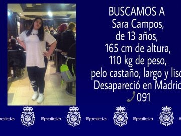 Desaparecida una joven de 13 años en Madrid Desaparecida una joven de 13 años en Madrid