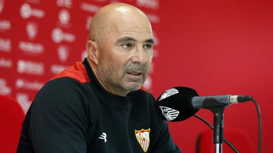 Jorge Sampaoli, en rueda de prensa Jorge Sampaoli, en rueda de prensa