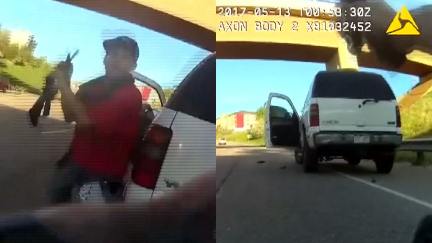 Un polic&iacute;a dispara a un hombre despu&eacute;s de ser agredido