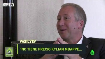 Frame 0.0 de: Vasilyiev, vicepresidente del Mónaco: "Estamos dispuestos a rechazar una oferta de 100 millones por Mbappé"