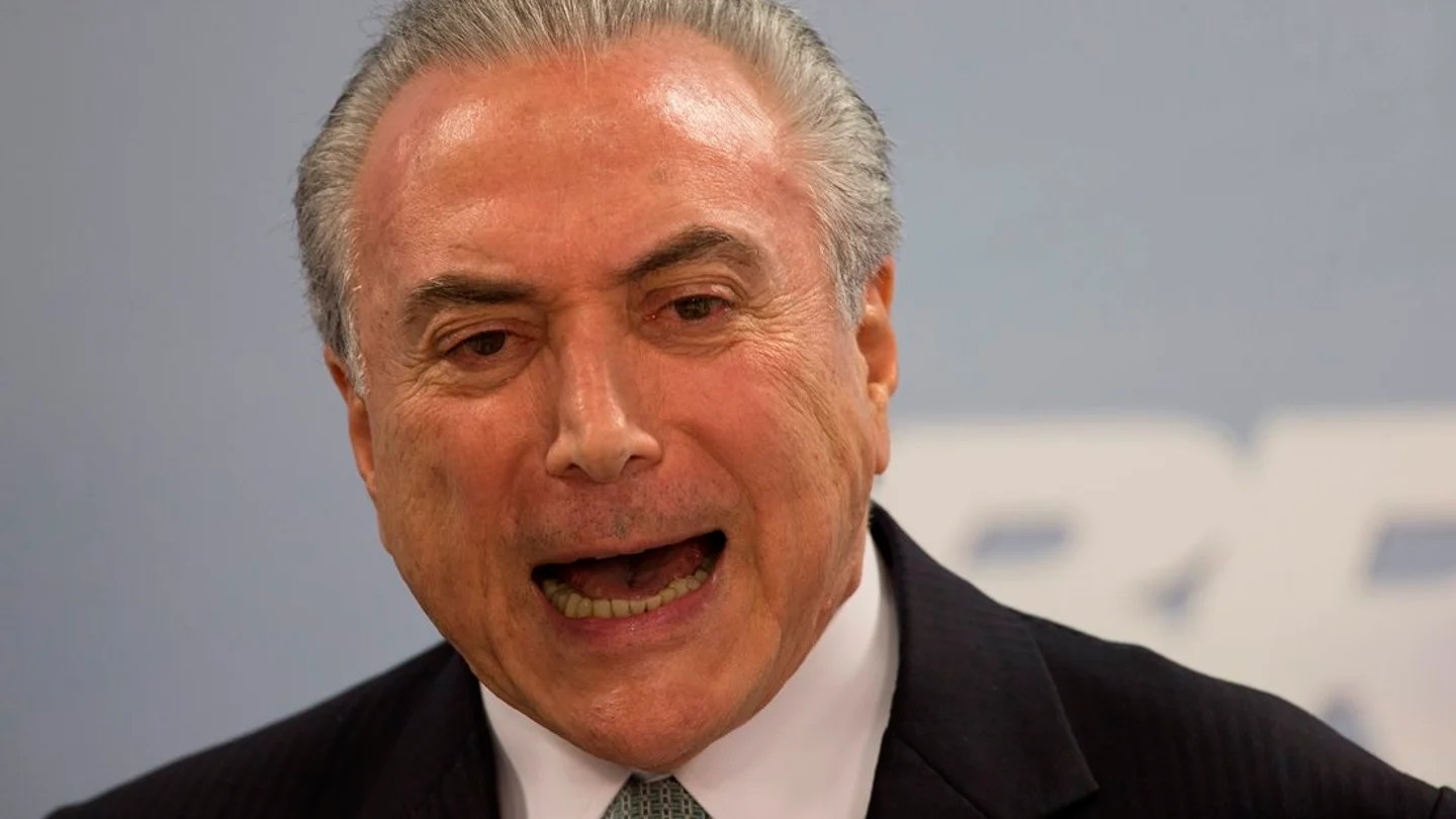 Michel Temer, presidente brasileño, en una imagen de archivo Michel Temer, presidente brasileño, en una imagen de archivo