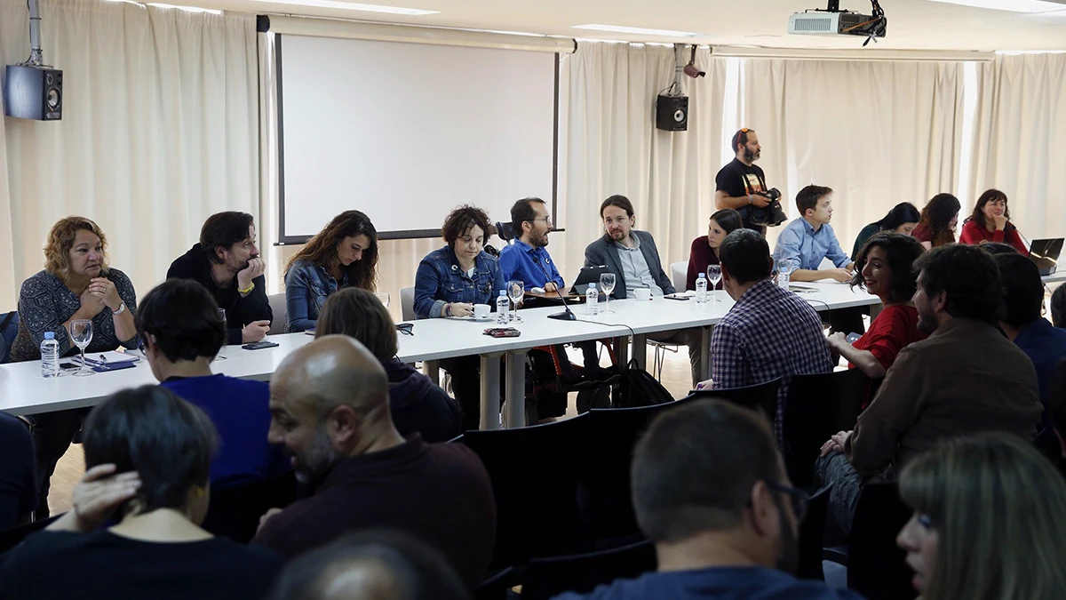 Reunión del Consejo Ciudadano Estatal de Podemos