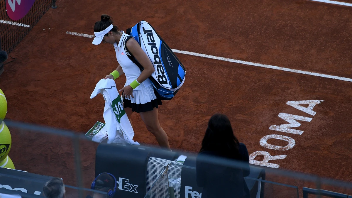 Muguruza se retira de Roma