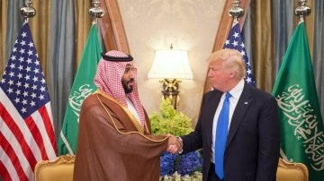 Trump en Arabia Saudí