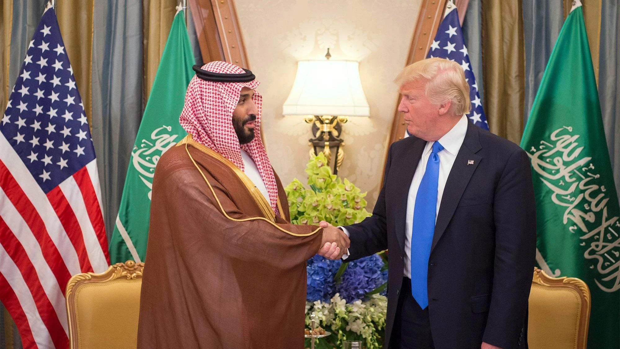 Trump en Arabia Saudí