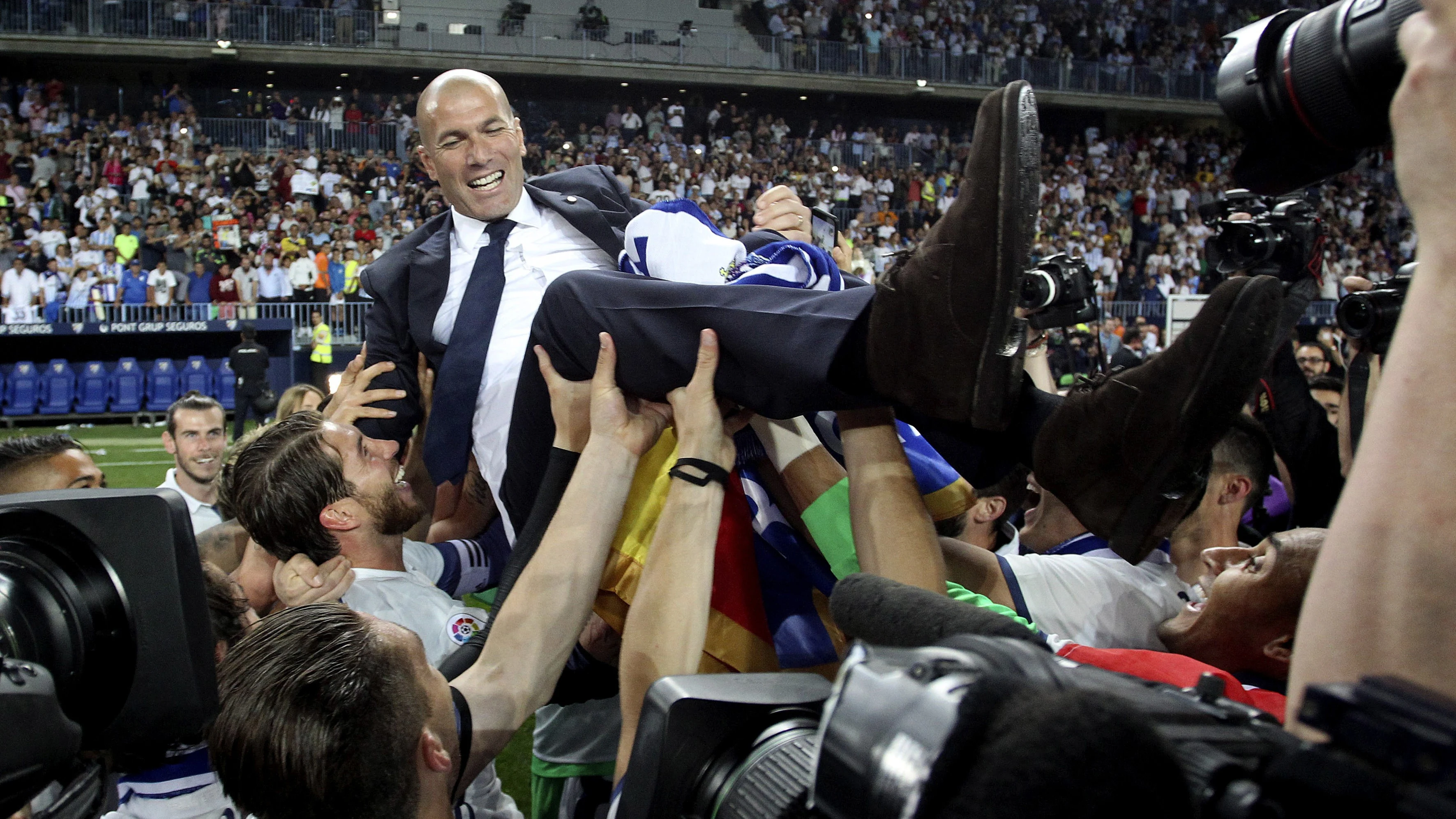 Zinedine Zidane, entrenador del Real Madrid Zinedine Zidane, entrenador del Real Madrid