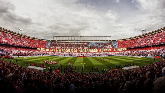 Mosaico en el Vicente Calderón Mosaico en el Vicente Calderón