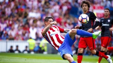 Fernando Torres marca el 2-0 ante el Athletic