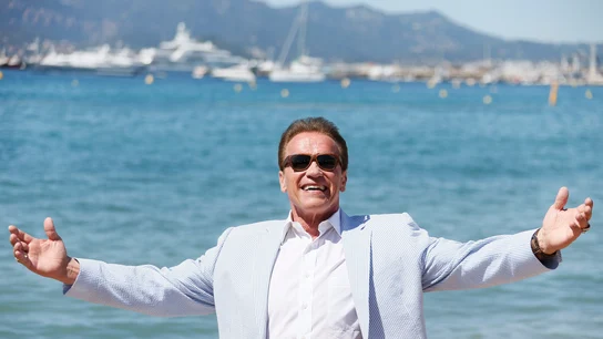 Schwarzenegger posando durante el photocall de 'Wonders of the sea 3D' Schwarzenegger posando durante el photocall de 'Wonders of the sea 3D'