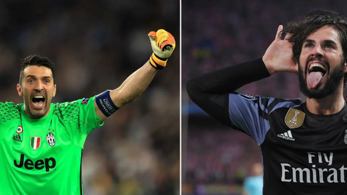 Buffon e Isco Buffon e Isco