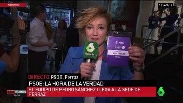 Cristina Pardo, en Ferraz