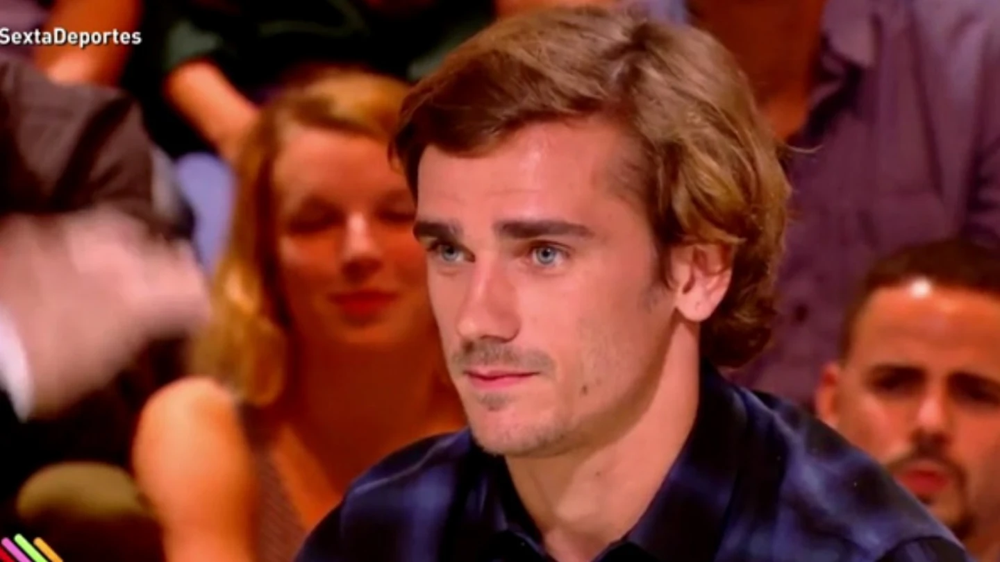 Antoine Griezmann, en una entrevista en Francia Antoine Griezmann, en una entrevista en Francia