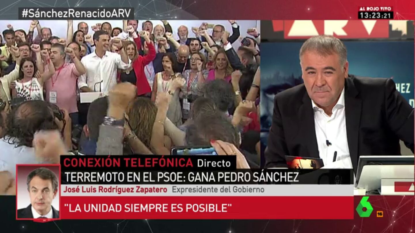 Entrevista a Zapatero en ARV
