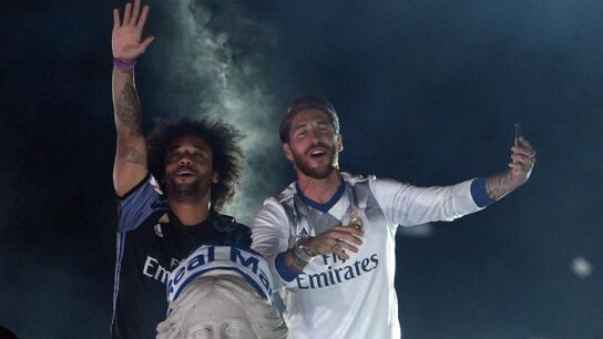 Marcelo y Ramos, desatados en Cibeles