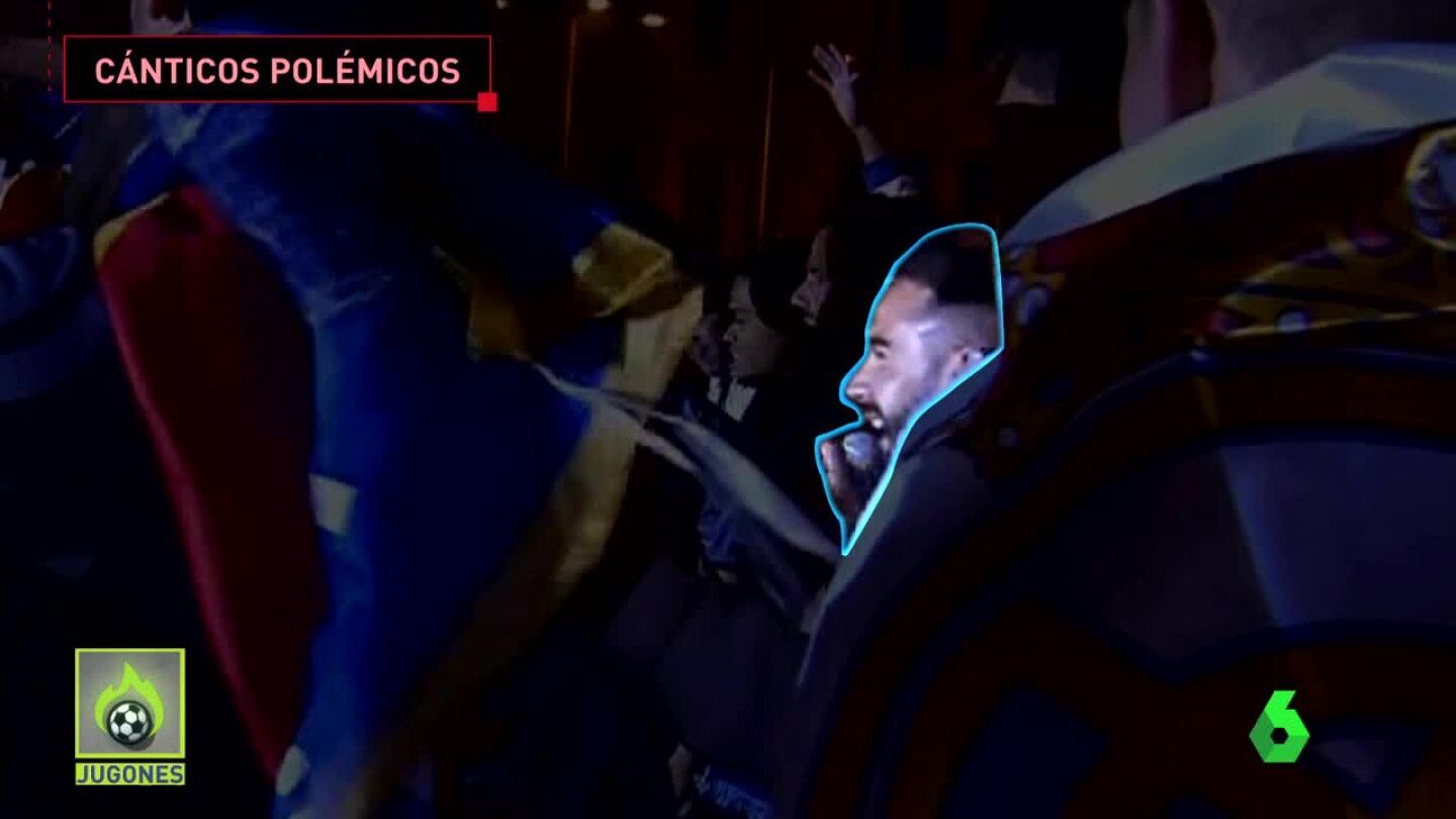 Carvajal, en la celebraci&oacute;n de la Liga