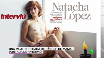 Natacha López en Interviú
