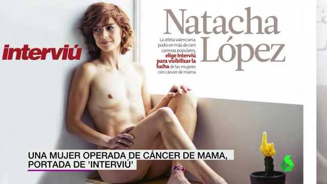 Natacha López en Interviú
