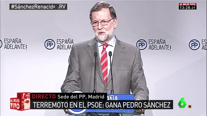 Mariano Rajoy ante los medios