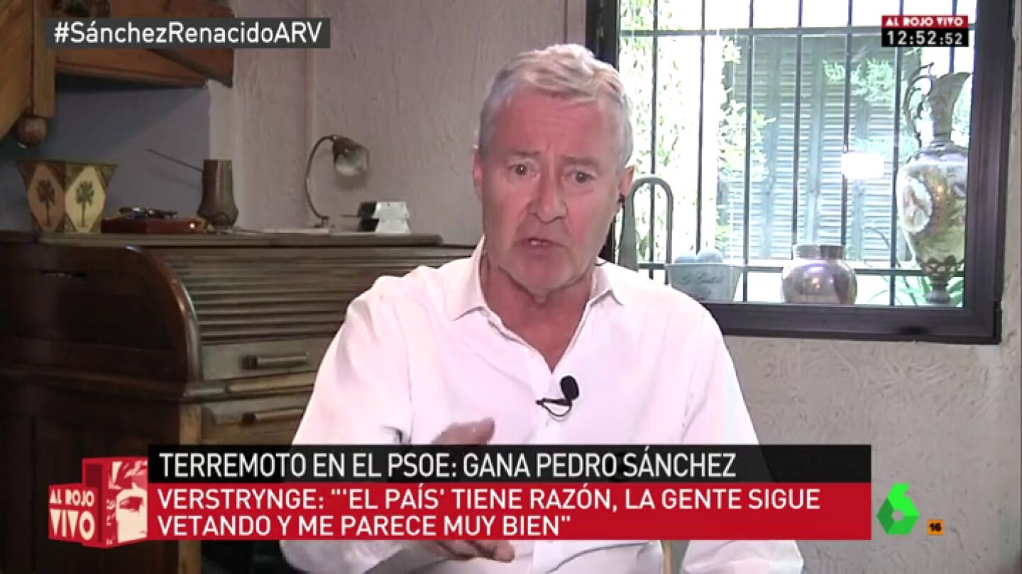 Jorge Verstrynge en Al Rojo Vivo