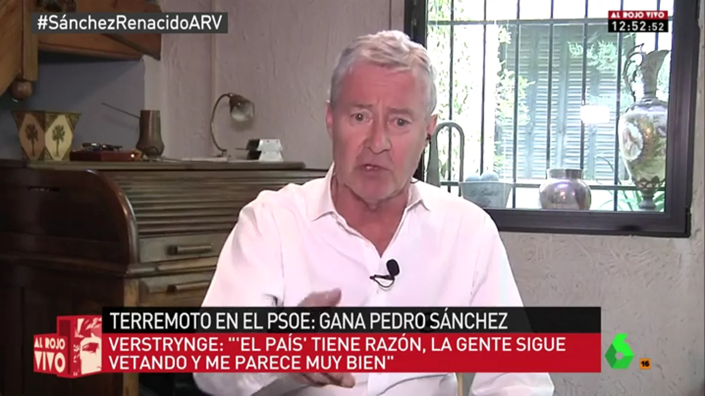 Jorge Verstrynge en Al Rojo Vivo Jorge Verstrynge en Al Rojo Vivo