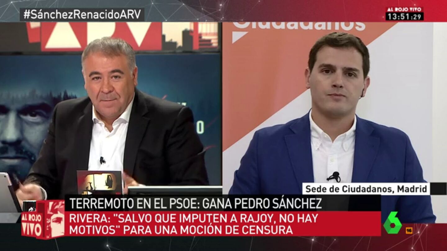 Albert Rivera en Al Rojo Vivo