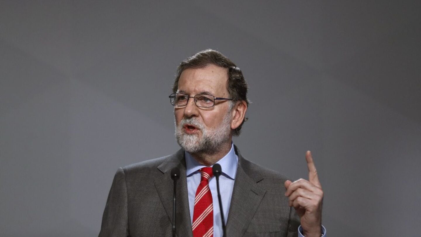 Mariano Rajoy ante los medios