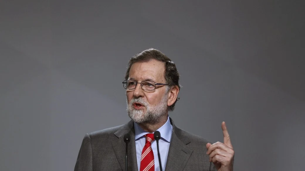 Mariano Rajoy ante los medios