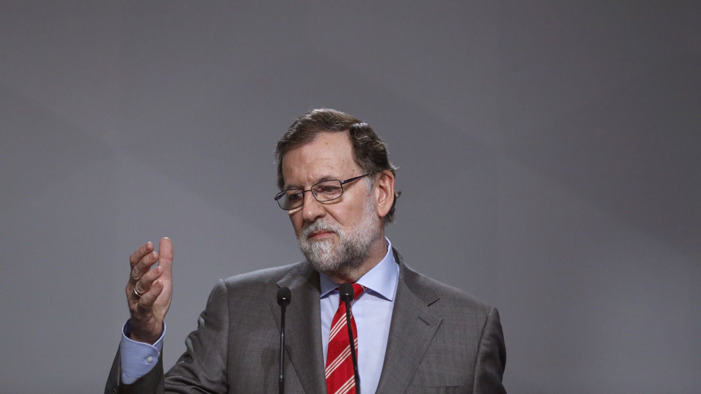 Mariano Rajoy en rueda de prensa