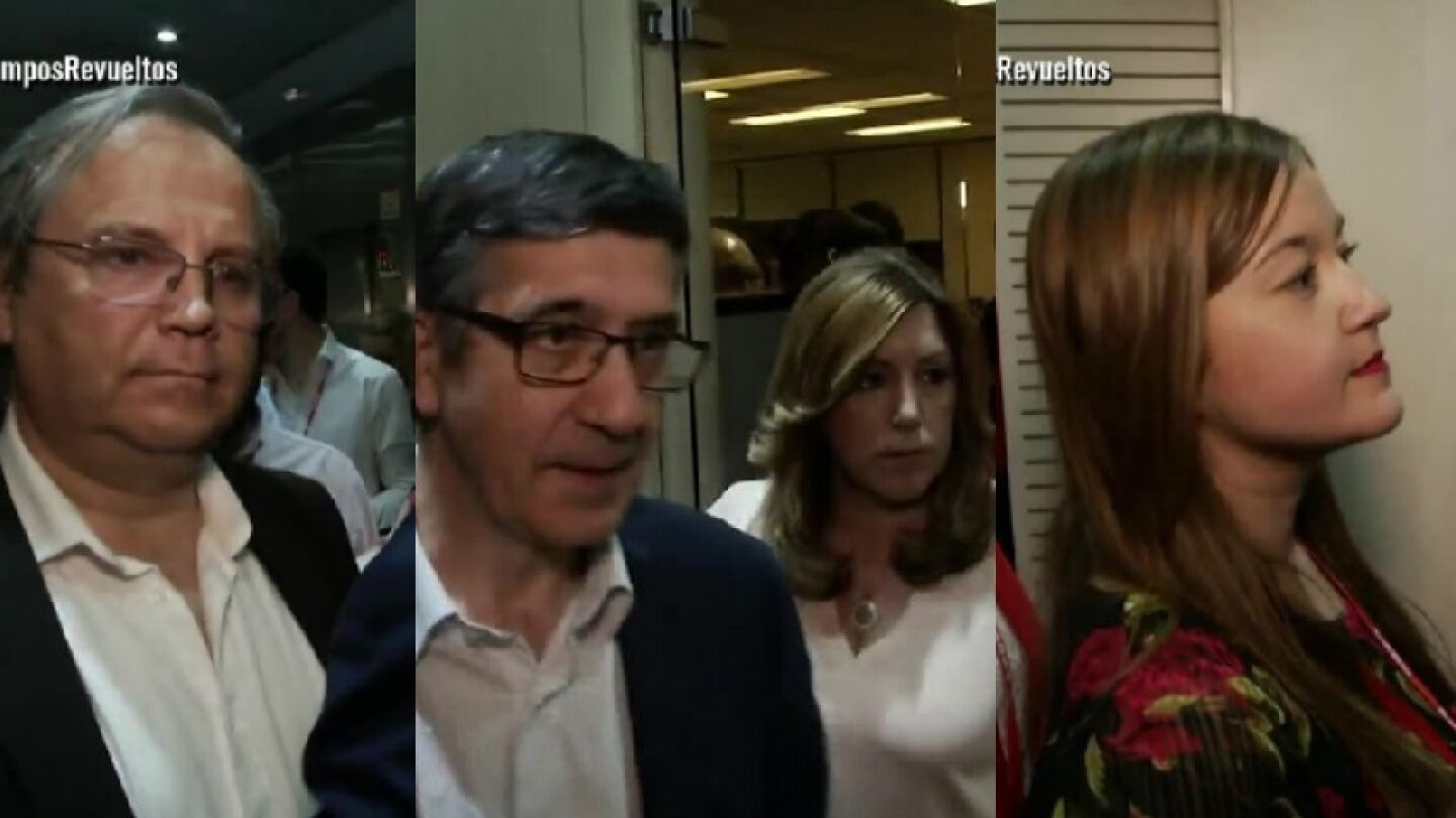 Antonio Miguel Carmona, Patxi L&oacute;pez, Susana D&iacute;az y Ver&oacute;nica P&eacute;rez