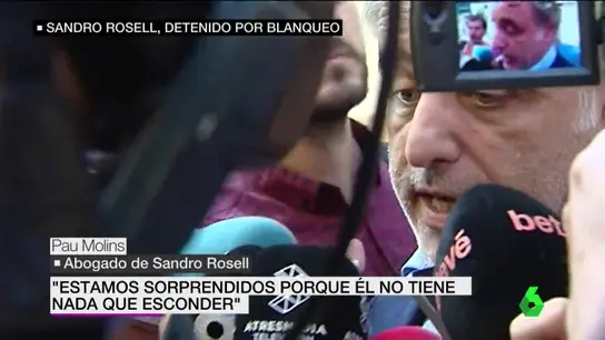 Pau Molins, abogado de Sandro Rosell Pau Molins, abogado de Sandro Rosell