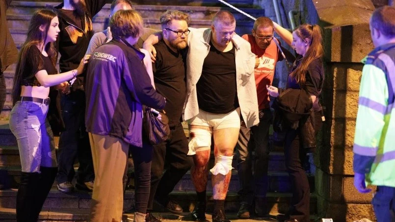 Heridos tras las explosiones en el Manchester Arena