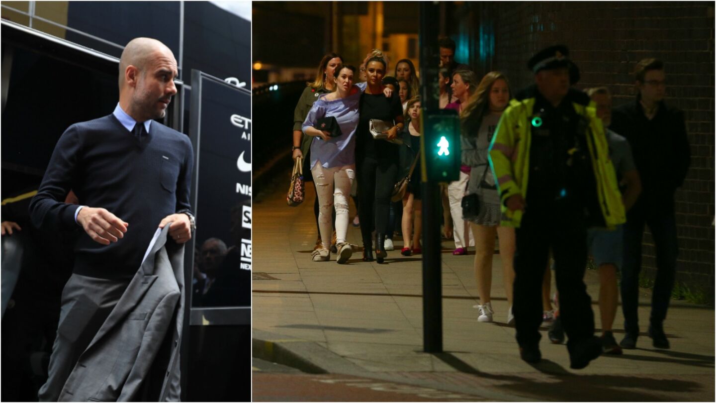 La mujer e hijas de Guardiola salen ilesas del atentado de Manchester