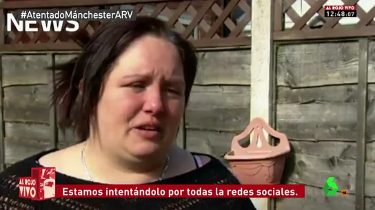 Madre de Manchester que busca a su hija Madre de Manchester que busca a su hija