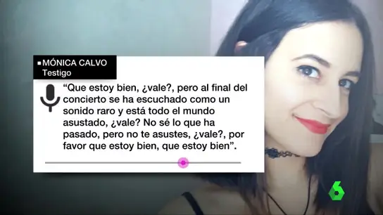 Mensaje de una testigo del atentado en Mánchester Mensaje de una testigo del atentado en Mánchester