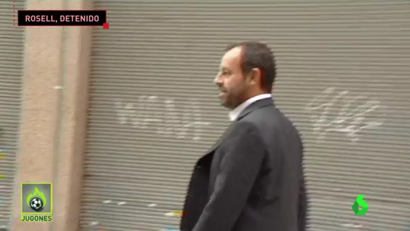 Frame 38.85422 de: Sandro Rosell, detenido Frame 38.85422 de: Sandro Rosell, detenido