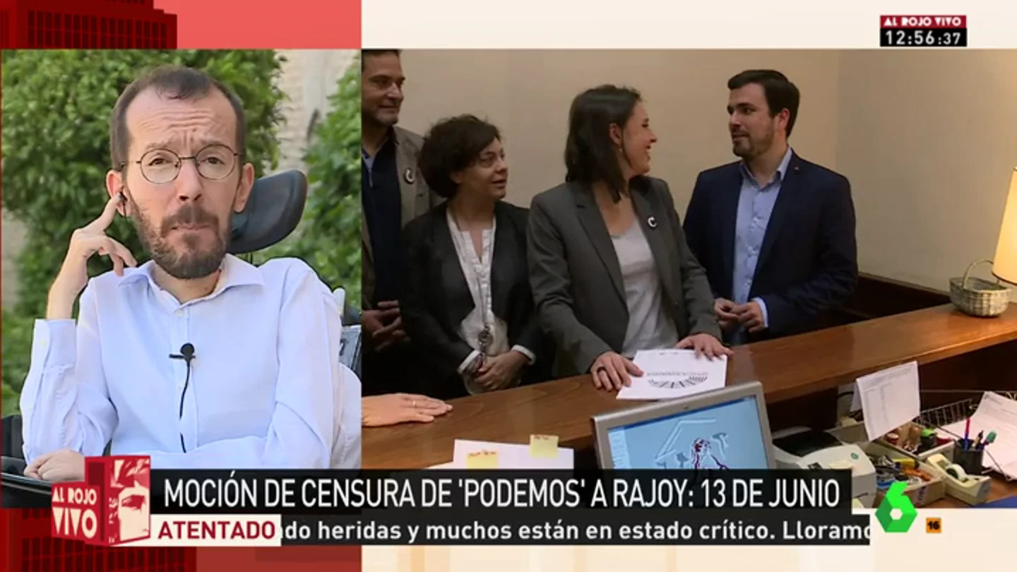 Pablo Echenique, en ARV Pablo Echenique, en ARV