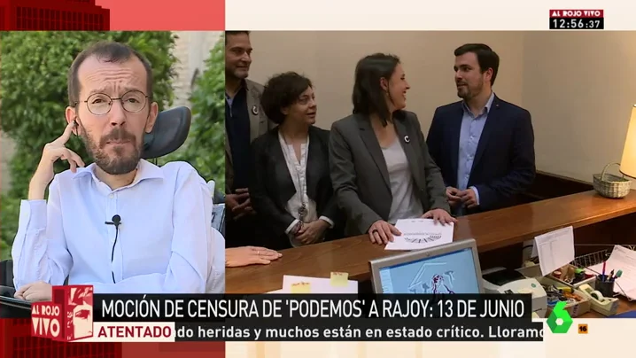 Pablo Echenique, en ARV Pablo Echenique, en ARV