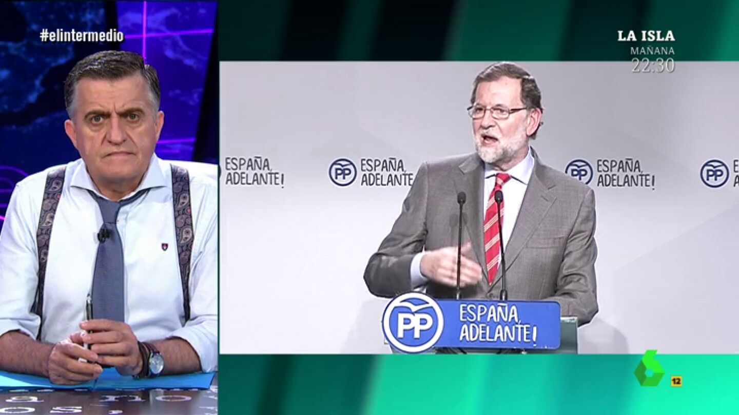 Mariano Rajoy y Wyoming