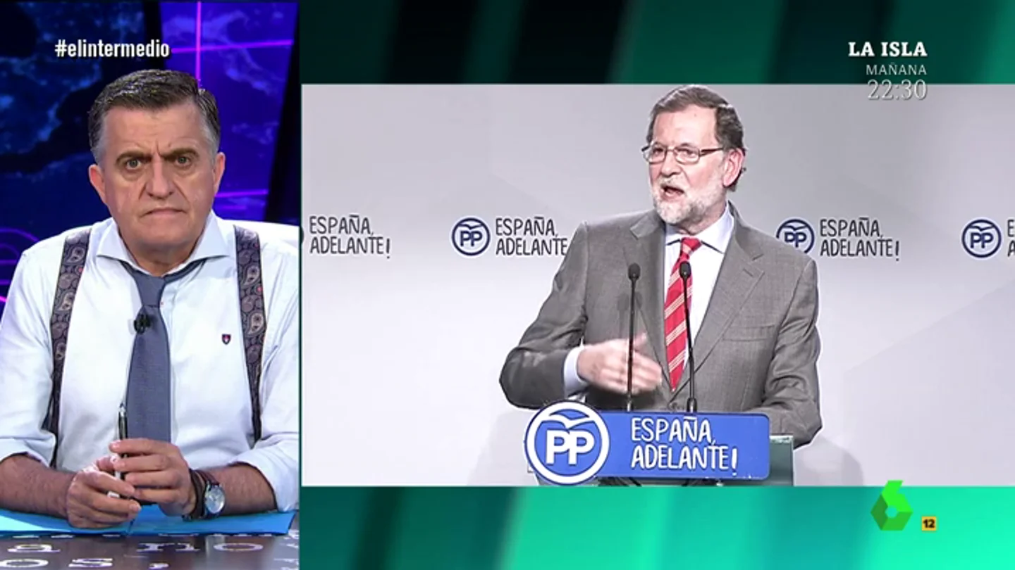 Mariano Rajoy y Wyoming Mariano Rajoy y Wyoming