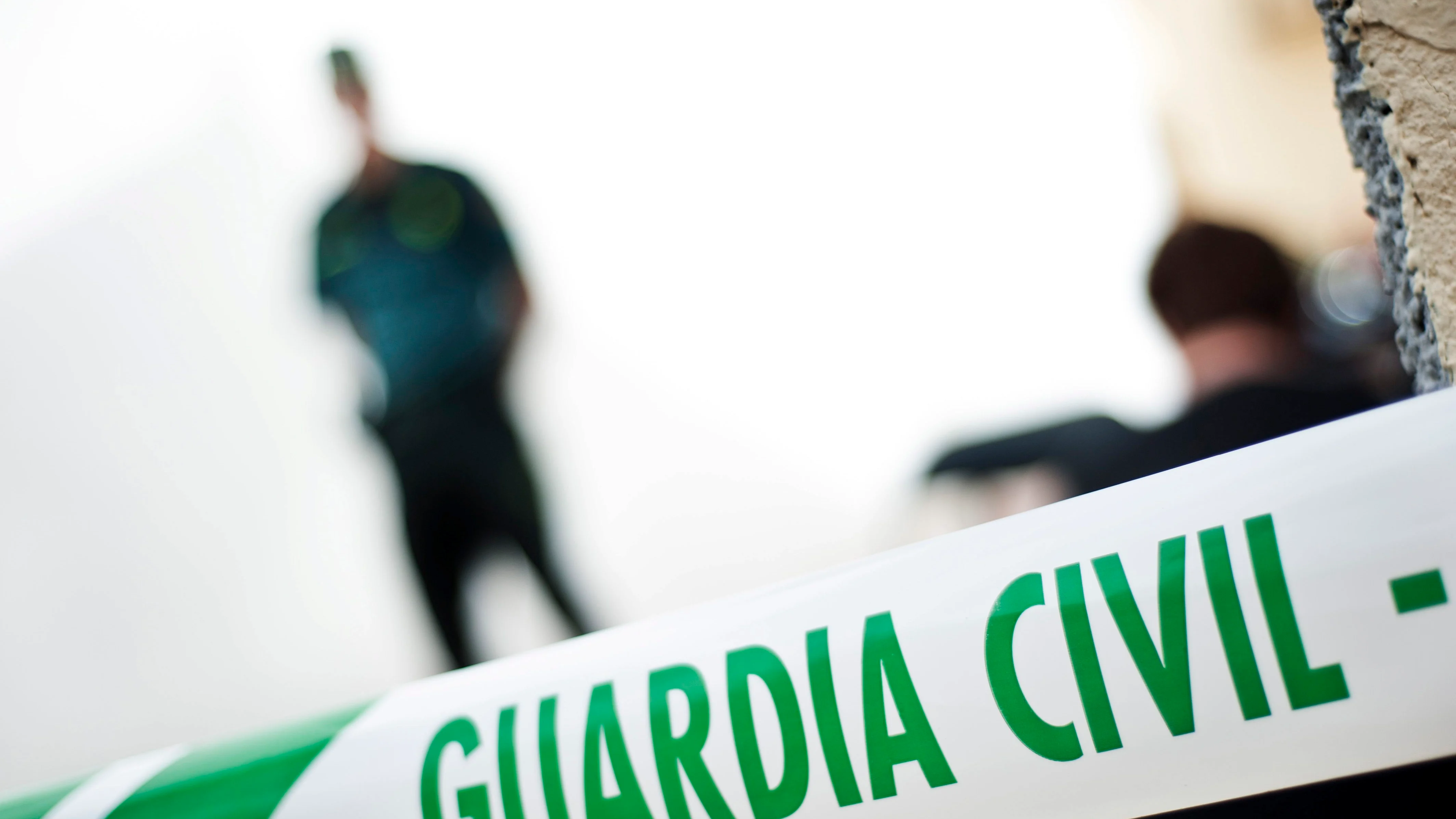 Un precinto de la Guardia Civil