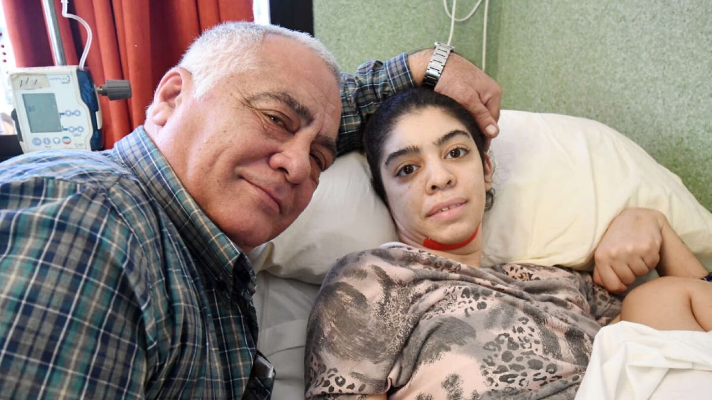 Berenice Conte, la joven tras la operaci&oacute;n