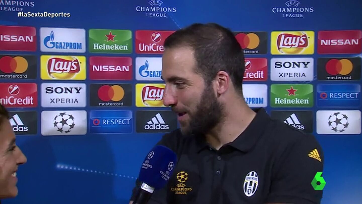 Frame 18.539585 de: Higua&iacute;n: "Esperemos que Sergio Ramos no nos marque en el minuto 90"