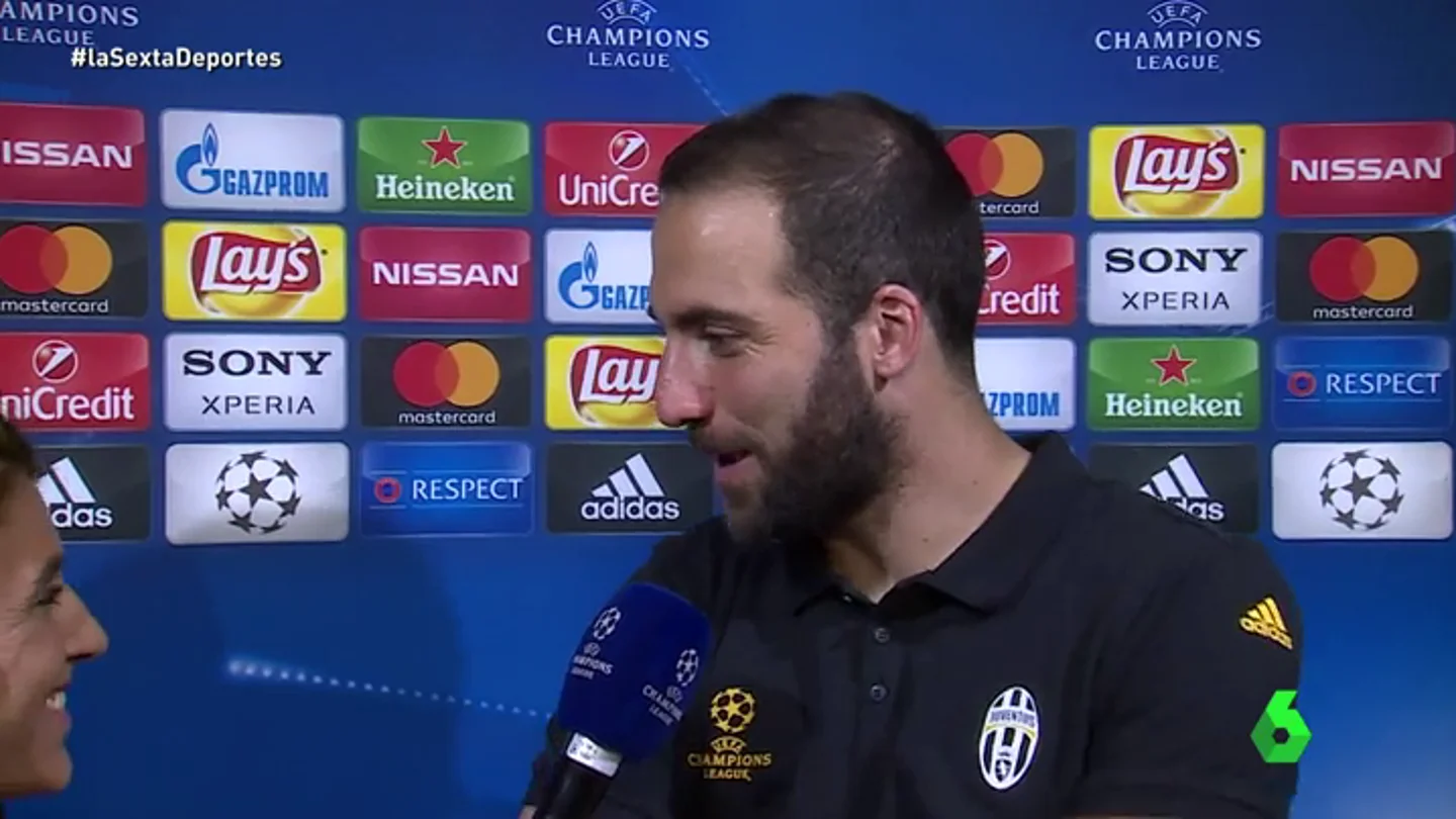 Frame 18.539585 de: Higuaín: "Esperemos que Sergio Ramos no nos marque en el minuto 90" Frame 18.539585 de: Higuaín: "Esperemos que Sergio Ramos no nos marque en el minuto 90"
