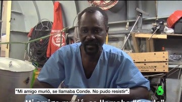 Frame 50.102016 de: La crueldad de Libia con los migrantes que huyen de la muerte: "Si eres negro, intentarán venderte"