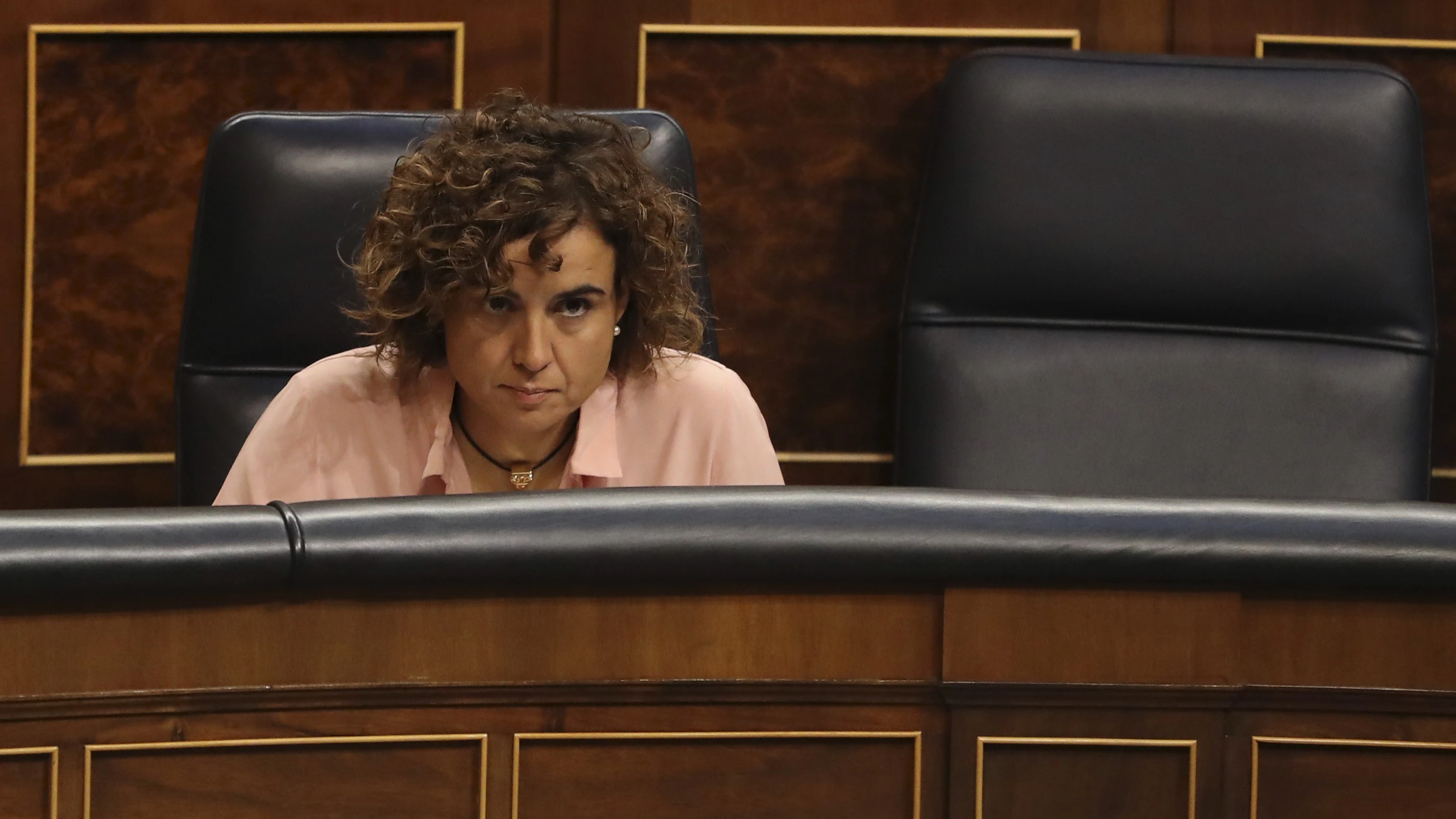 La ministra de Sanidad, Dolors Montserrat, en el Congreso